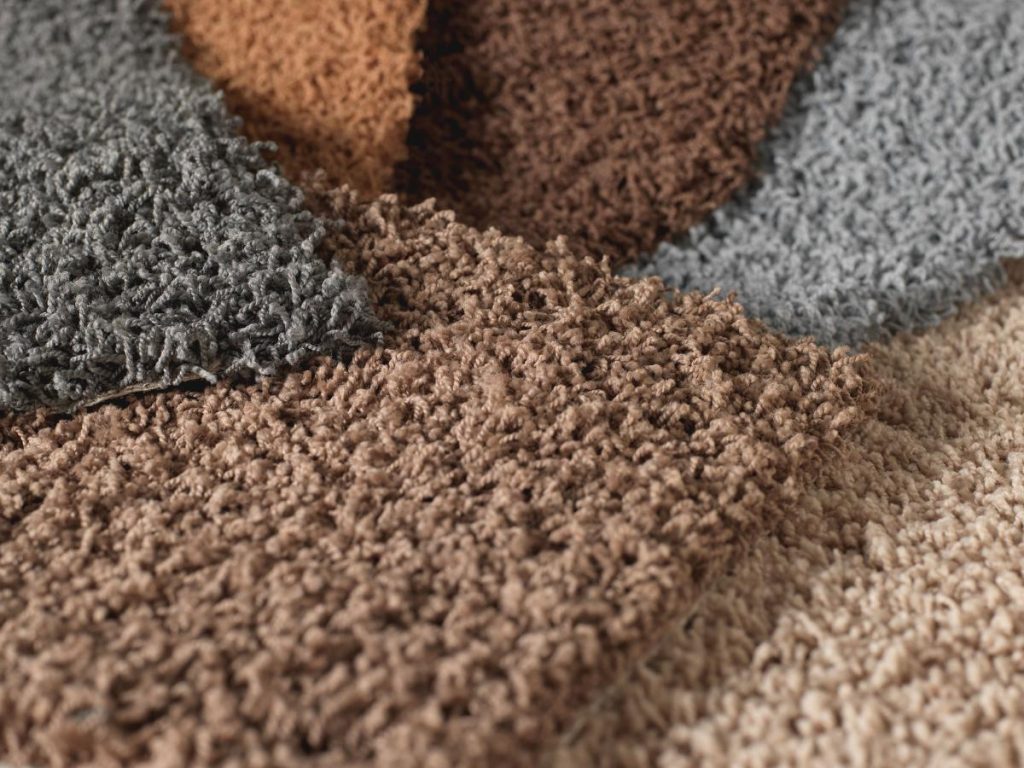 Carpets from plastic